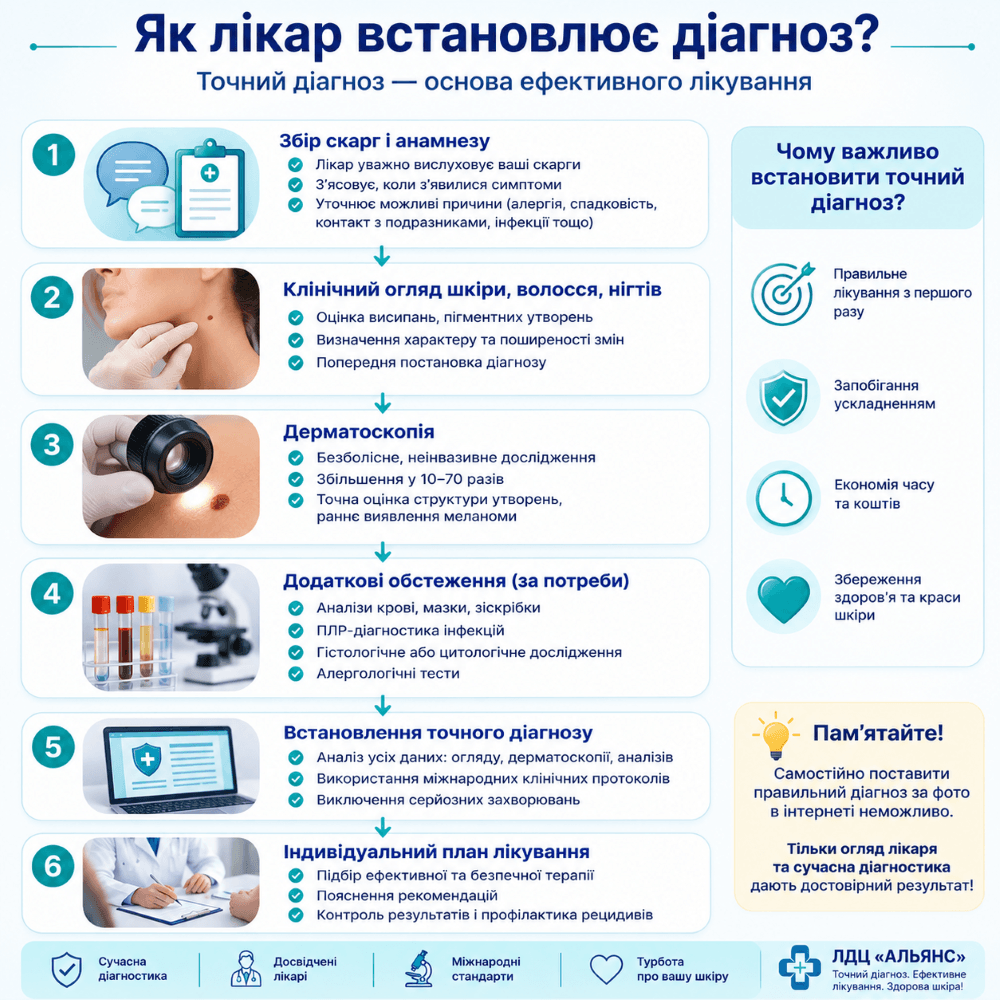 Дерматовенеролог у Кропивницькому — сучасна діагностика та лікування захворювань шкіри, волосся, нігтів та інфекцій, що передаються статевим шляхом Дерматовенеролог у Кропивницькому — сучасна діагностика та лікування захворювань шкіри, волосся, нігтів та інфекцій, що передаються статевим шляхом