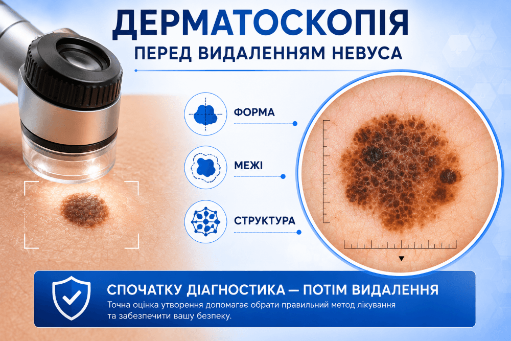 Радіохвильове видалення новоутворень шкіри у Кропивницькому