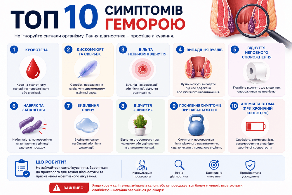 Проктолог у Кропивницькому — сучасна діагностика та лікування захворювань прямої кишки