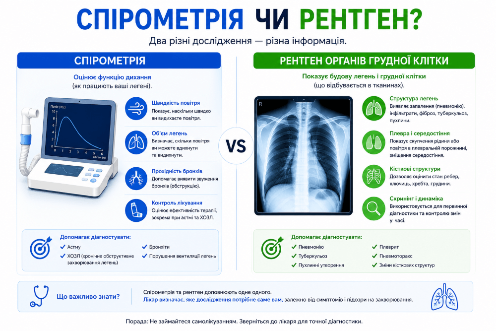 Пульмонолог у Кропивницькому — консультація, діагностика та лікування захворювань легень