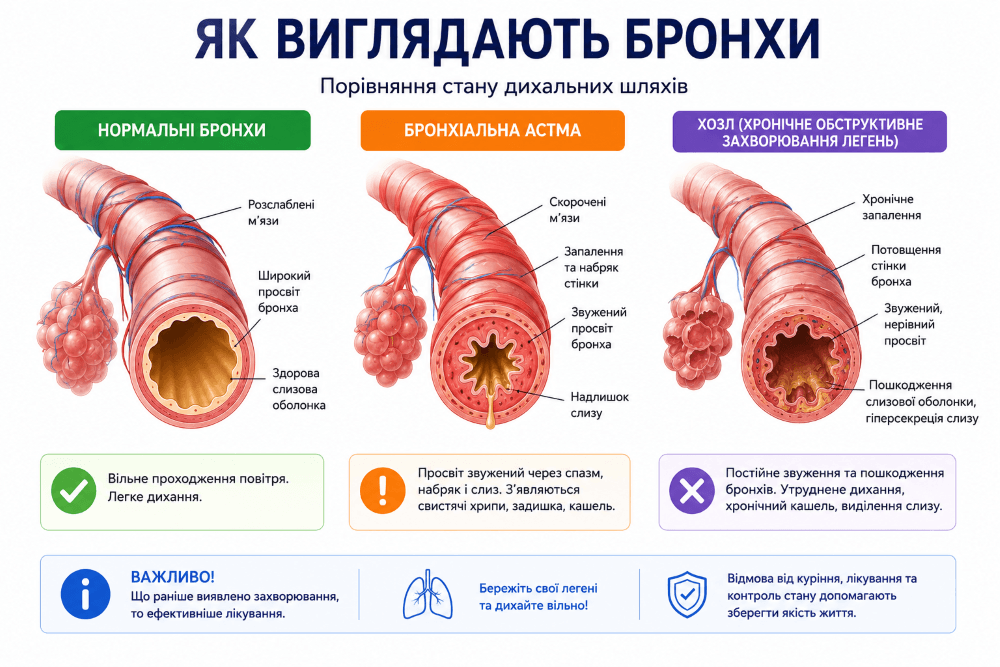 Пульмонолог у Кропивницькому — консультація, діагностика та лікування захворювань легень