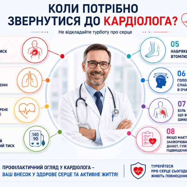 Як часто потрібно проходити профілактичний огляд у кардіолога