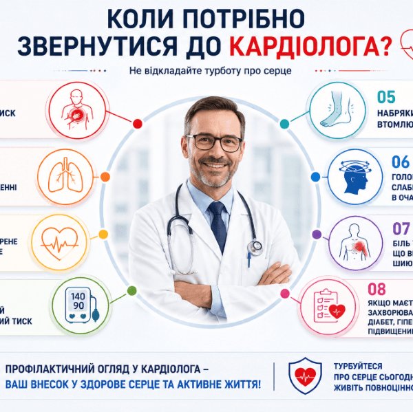 Як часто потрібно проходити профілактичний огляд у кардіолога