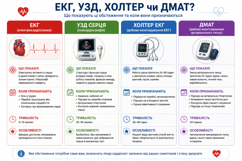 Кардіолог у Кропивницькому — консультація, діагностика та сучасне лікування захворювань серця